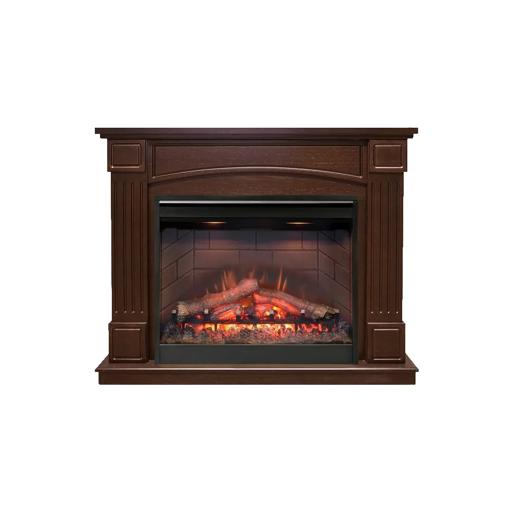 Каминокомплект Boston - Темный дуб с очагом Symphony 26'' DF2608-INT