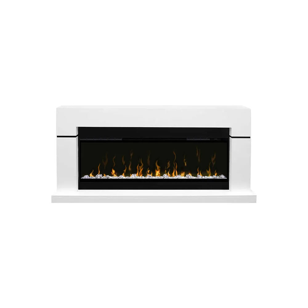 Каминокомплект Lindos (линейный) с очагом Ignite XLF50