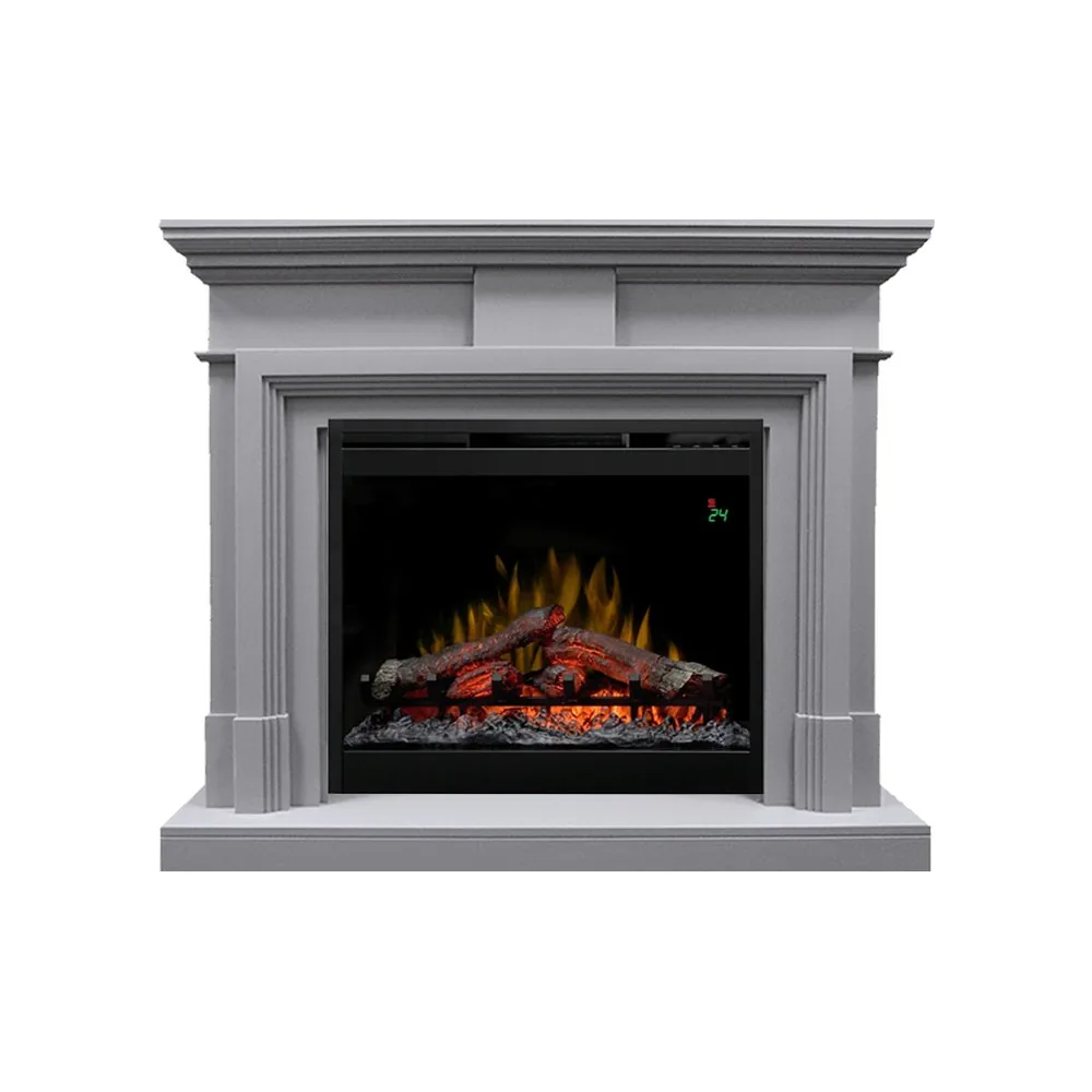 Каминокомплект Coventry Gray - Серый с очагом Symphony 26'' DF2624L-INT
