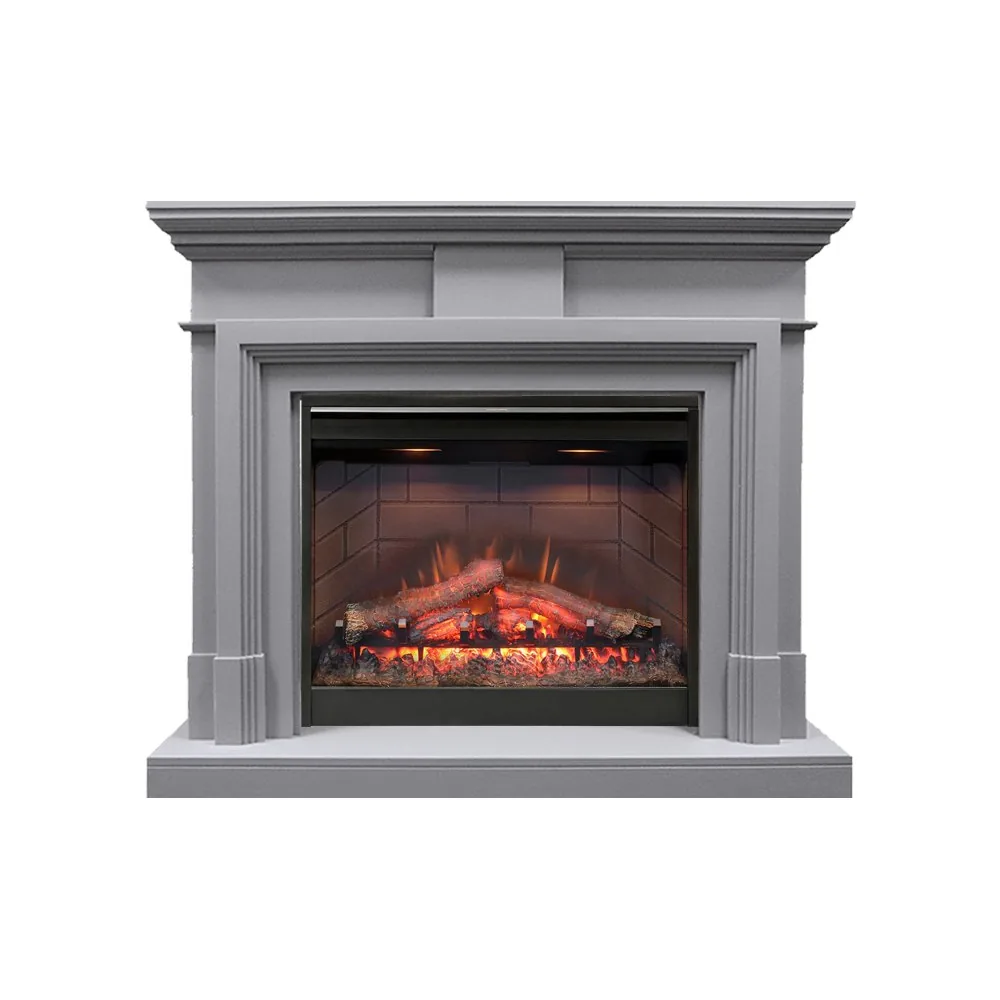Каминокомплект Coventry Gray - Серый с очагом Symphony 26'' DF2608-INT