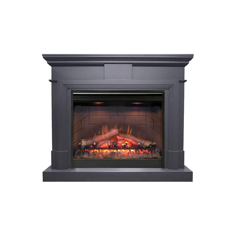Каминокомплект Coventry Graphite Grey - Серый графит с очагом Symphony 26'' DF2608-INT
