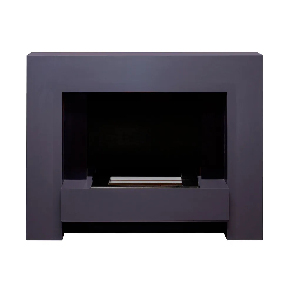 Каминокомплект Tokyo - Graphite Grey с очагом Cassette 600 LNH-INT (с дровами)