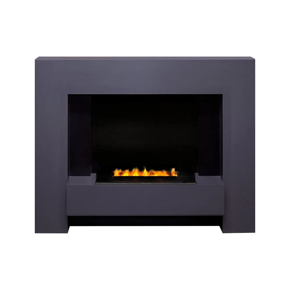 Каминокомплект Tokyo - Graphite Grey с очагом Cassette 400 LNH-INT PS (без дров)