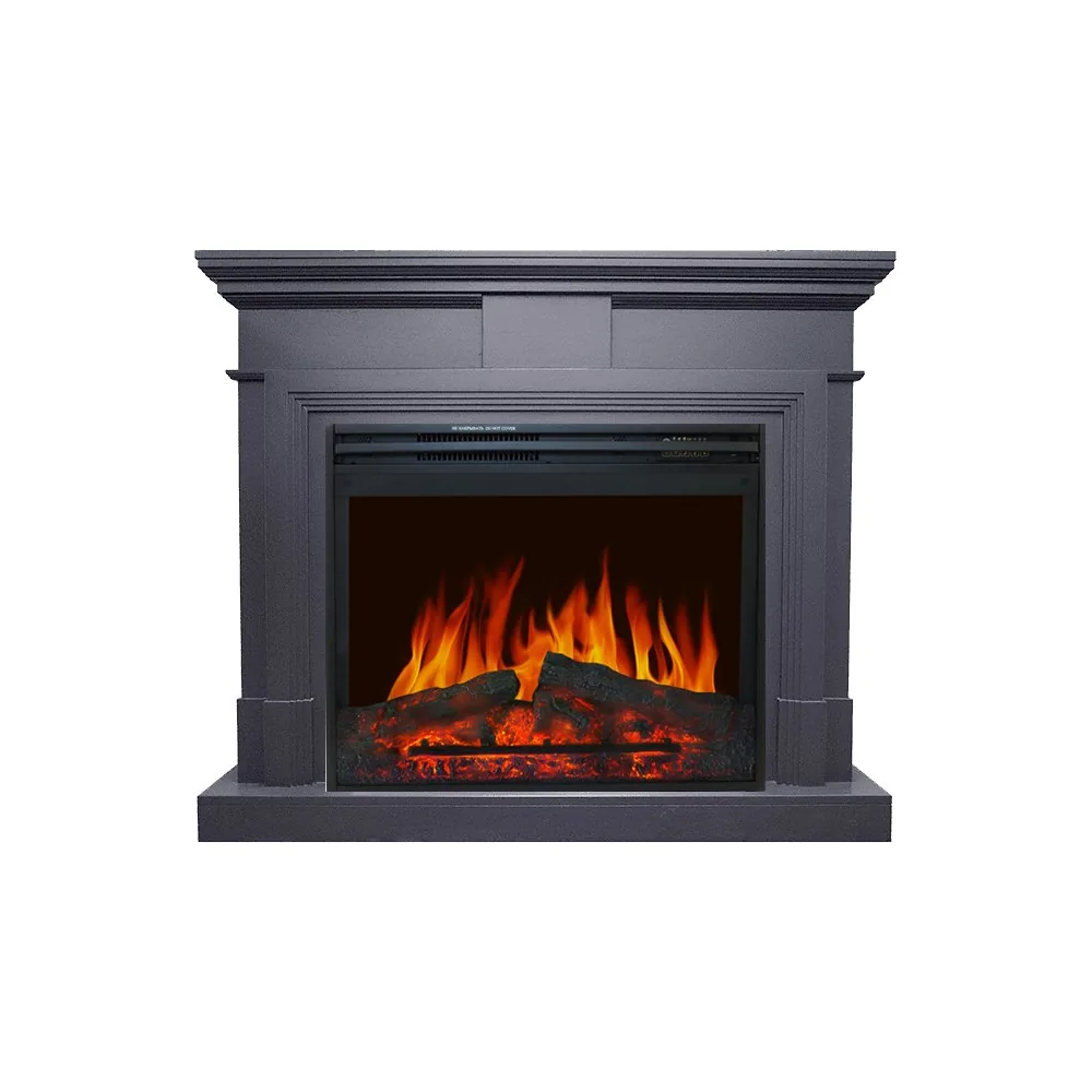 Каминокомплект Coventry Graphite Grey - Серый графит с очагом Jupiter FX New