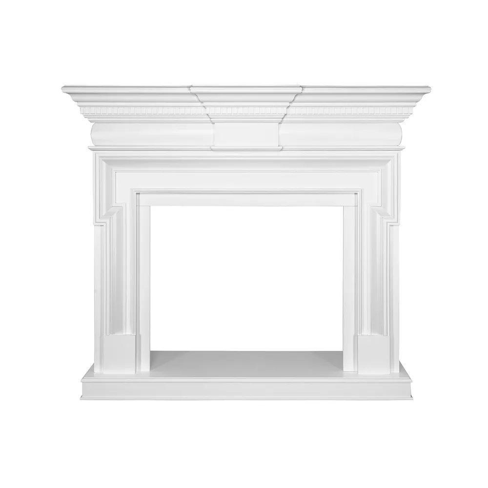 Каминокомплект Torino - Белый с очагом Vision 30 EF LED FX