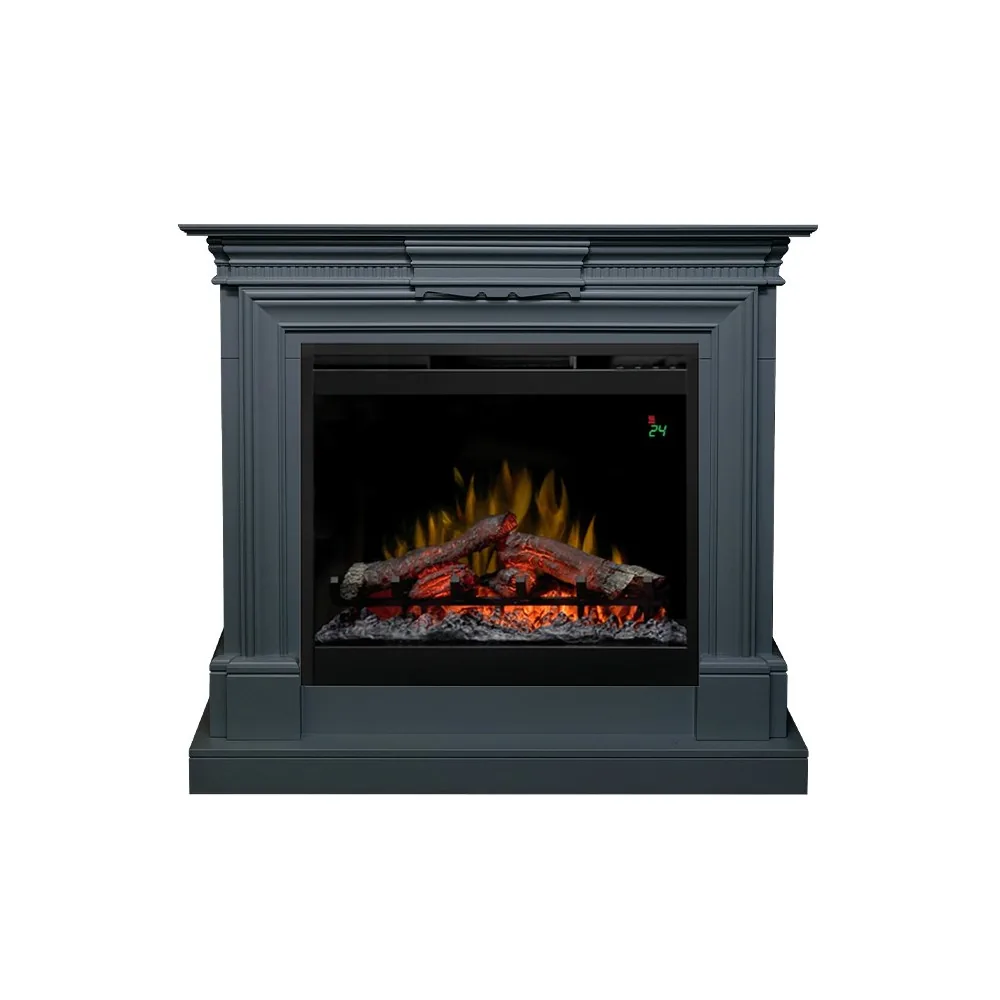 Каминокомплект Chelsea - Серый графит (Ширина 1150 мм) с очагом Symphony 26'' DF2624L-INT