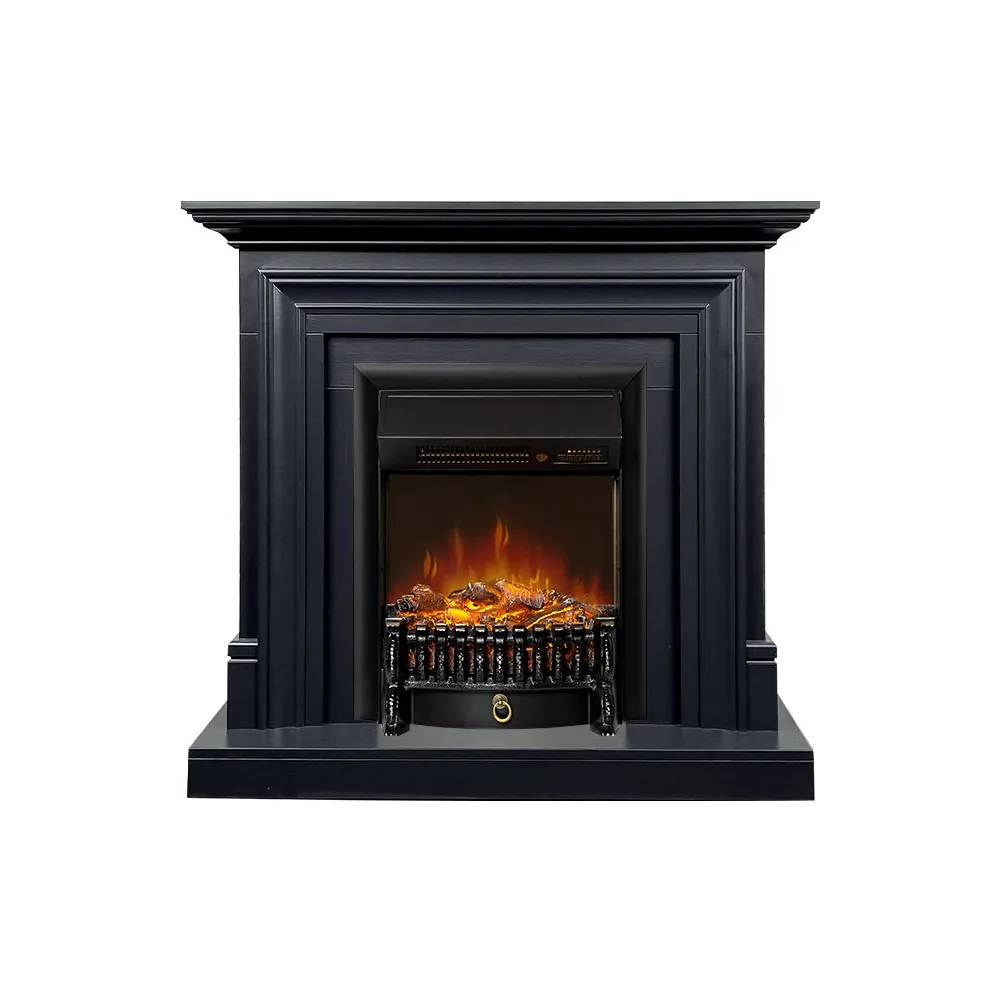 Каминокомплект Bradford - Серый графит с очагом Fobos FX M Black RC
