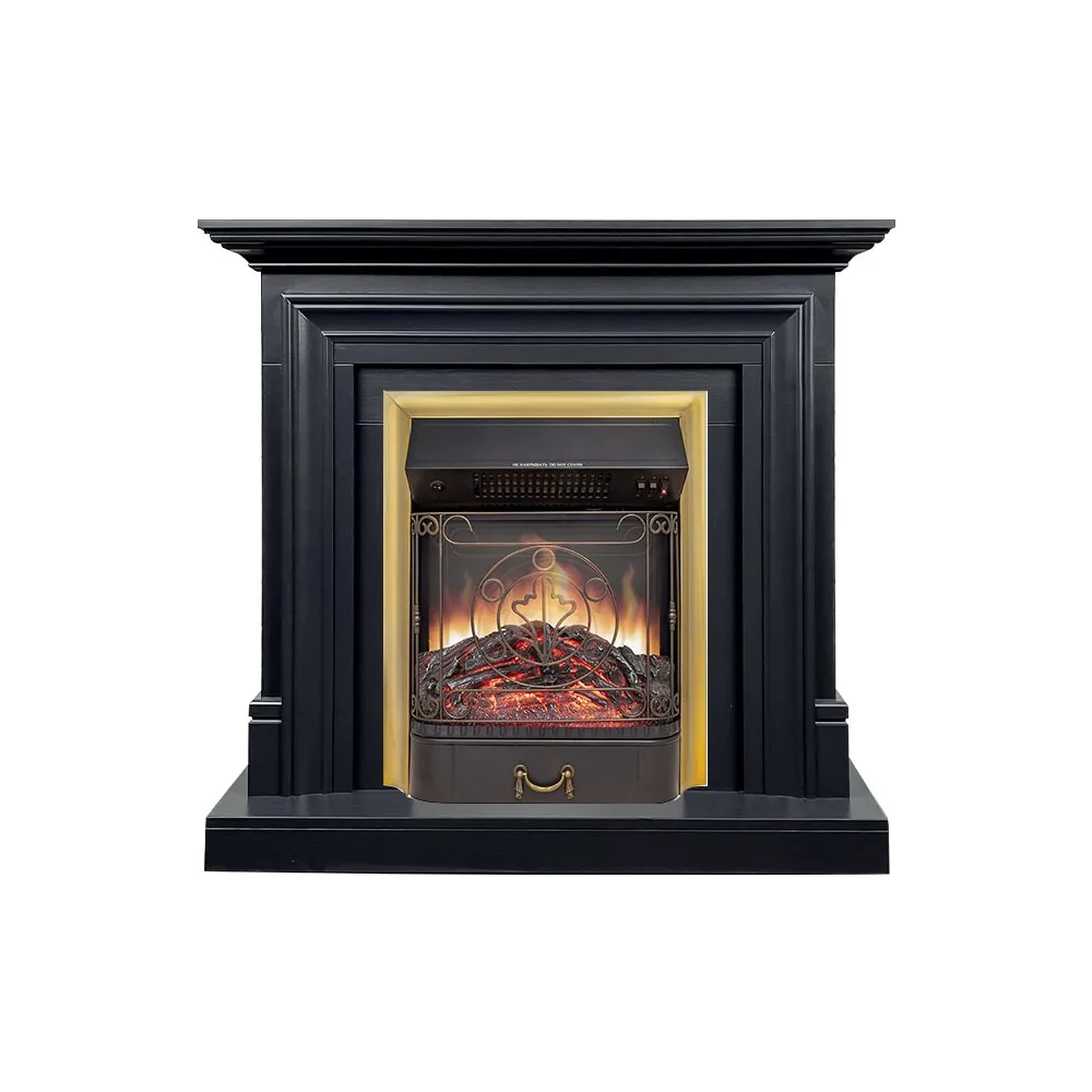 Каминокомплект Bradford - Серый графит с очагом Majestic FX M Brass