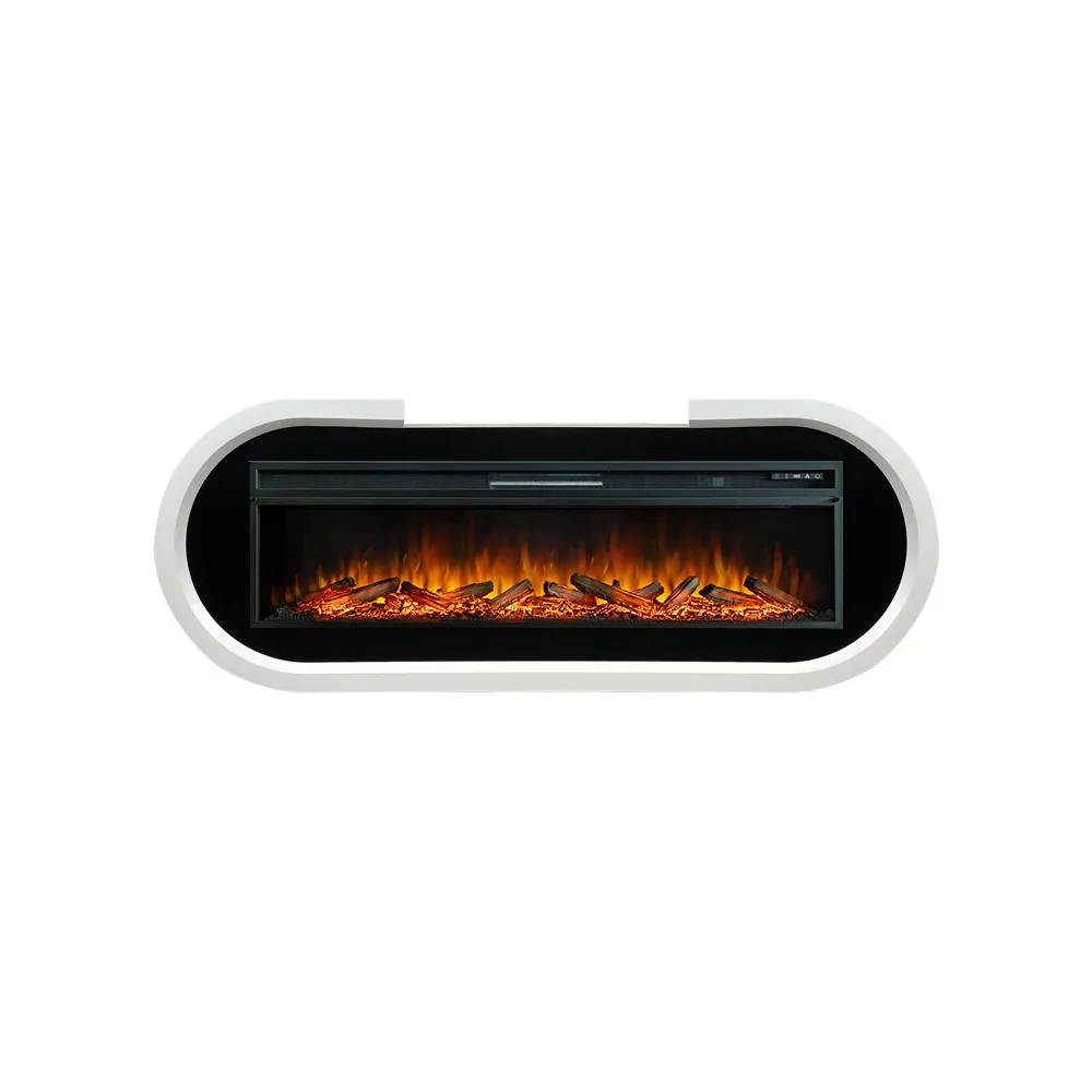 Каминокомплект Soho - Белый с черным с очагом Vision 60 LOG LED