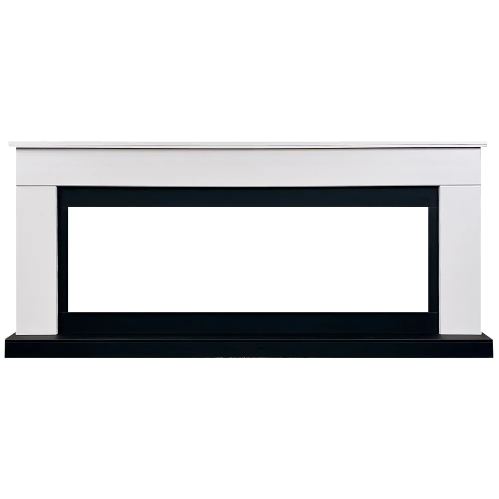 Портал Royal Flame Bergen 60 (Разборный) - Белый с черным