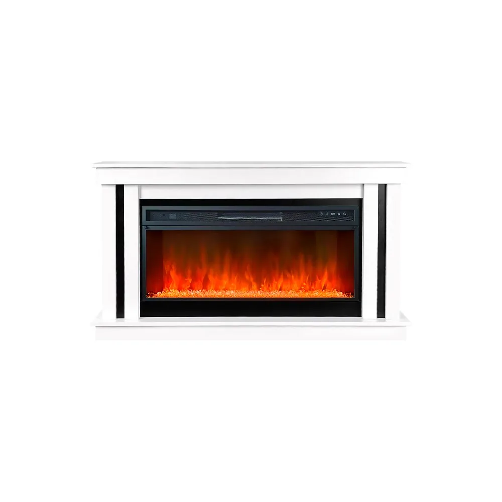 Каминокомплект Cosmo 42 (Разборный) - Белый с черным с очагом Vision 42 LED