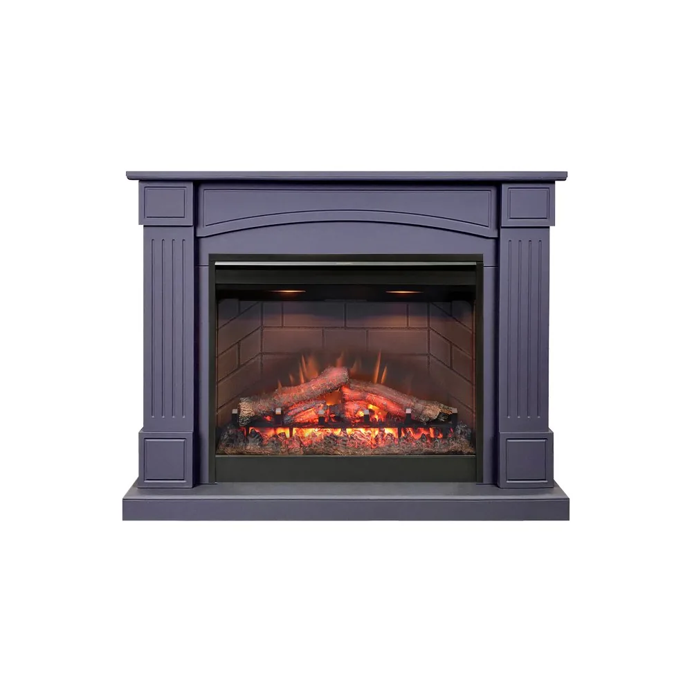 Каминокомплект Boston - Серый графит с очагом Symphony 26'' DF2608-INT